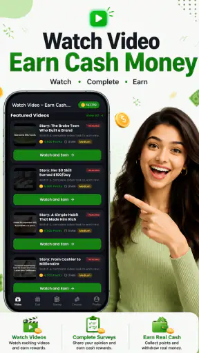 Watch Video – Earn Cash Money screenshot