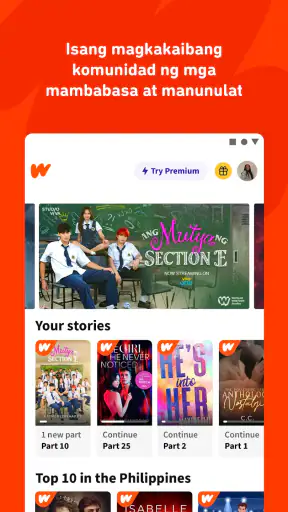 Wattpad - Magbasa at Magsulat screenshot