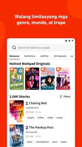 Wattpad - Magbasa at Magsulat screenshot