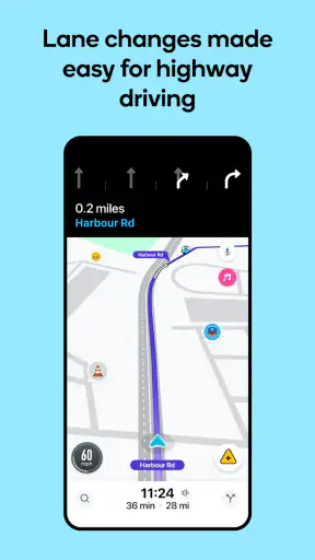Waze - GPS, Map, Traffic Alert screenshot