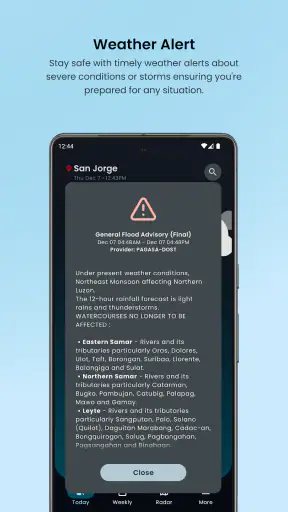 Weather.ph screenshot