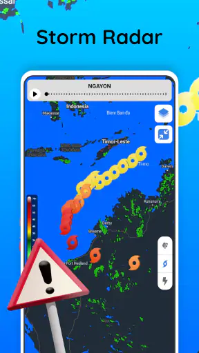Weather Radar at Weather Live screenshot