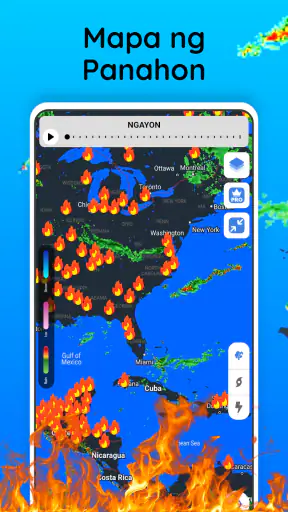 Weather Radar at Weather Live screenshot