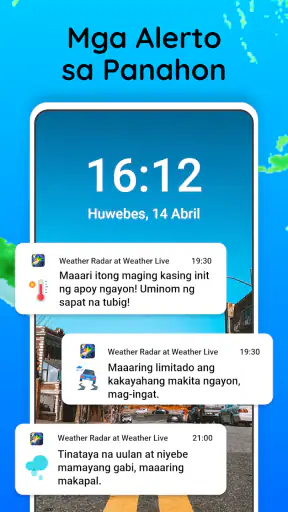 Weather Radar at Weather Live screenshot