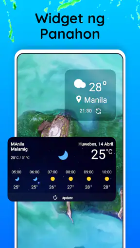 Weather Radar at Weather Live screenshot