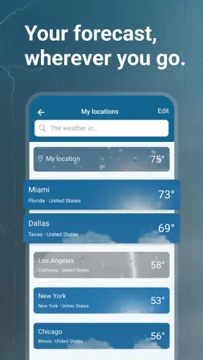 Weather & Radar Forecast screenshot