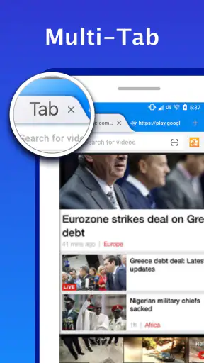 Web Browser for Android screenshot