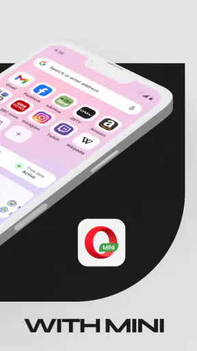 Web browser ng Opera Mini screenshot