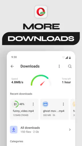 Web browser ng Opera Mini screenshot