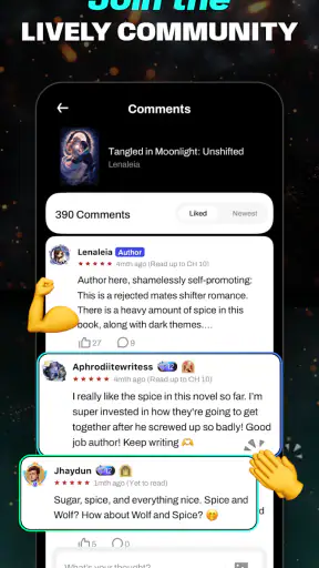 WebNovel screenshot