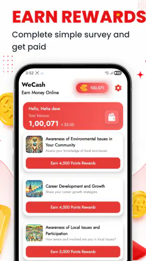 WeCash: Earn Money Online screenshot