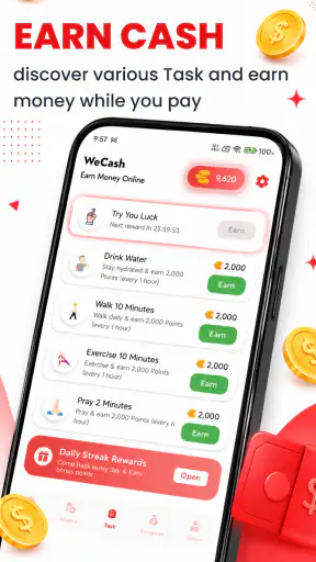 WeCash: Earn Money Online screenshot