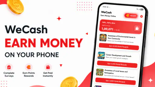 WeCash: Earn Money Online screenshot