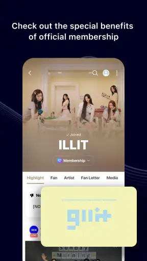 Weverse: Connect with Artists screenshot