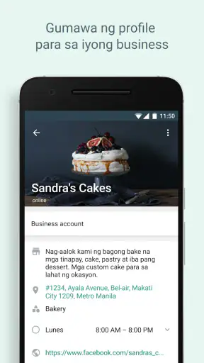 WhatsApp Business screenshot