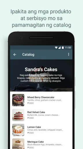 WhatsApp Business screenshot