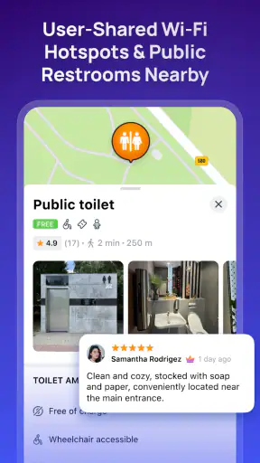 WiFi Map: Free WiFi Passwords screenshot