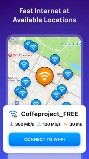 WiFi Map: Free WiFi Passwords screenshot