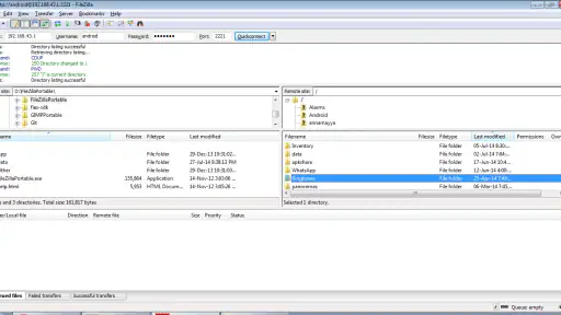 WiFi Pro FTP Server screenshot