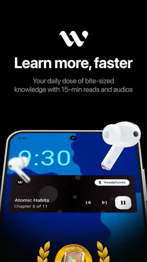 Wiser - 15 minutes Audio Books screenshot