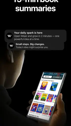 Wiser - 15 minutes Audio Books screenshot