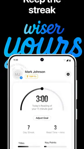 Wiser - 15 minutes Audio Books screenshot