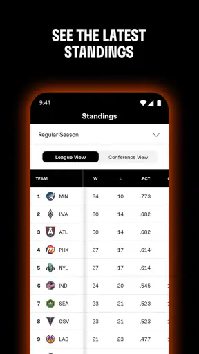 WNBA - Live Games & Scores screenshot