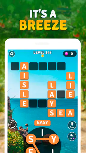 Word Breeze - Earn Bitcoin screenshot