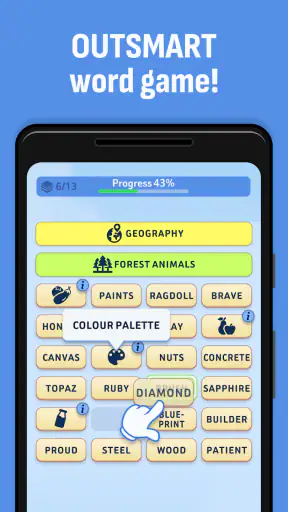 Word Bridges Logic Connections screenshot