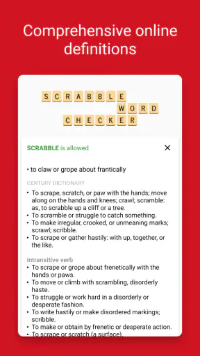 Word Checker for SCRABBLE screenshot