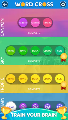 Word Cross: Offline Word Games screenshot