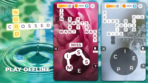 Word Crossed: Word puzzle game screenshot