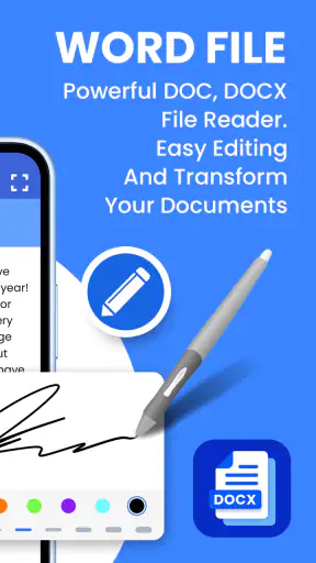 Word Document: DOCX, PDF, XLSX screenshot