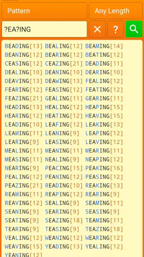 Word Expert (for SCRABBLE) screenshot