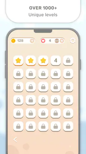 Word Puzzle Game: Letter tiles screenshot