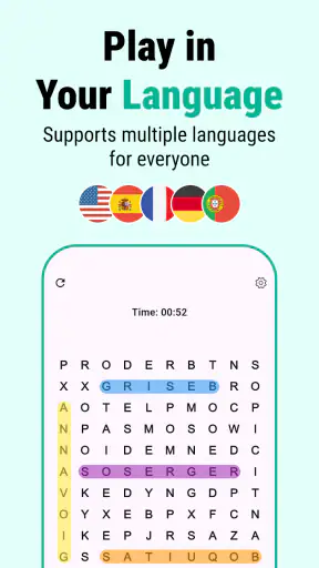 Word Search Puzzles Offline screenshot