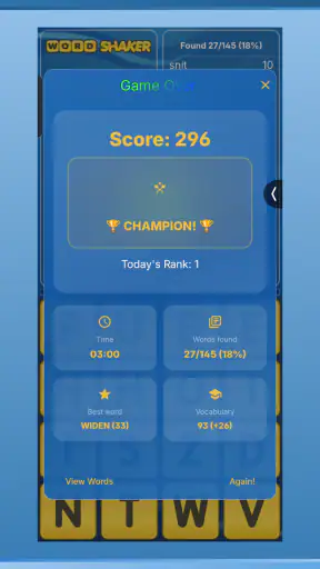 Word Shaker screenshot