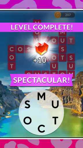 Wordscapes screenshot