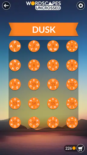 Wordscapes Uncrossed screenshot