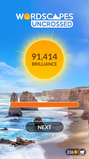 Wordscapes Uncrossed screenshot