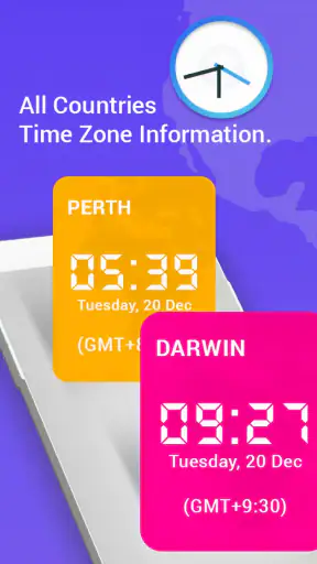 World Clock: All Country Time screenshot