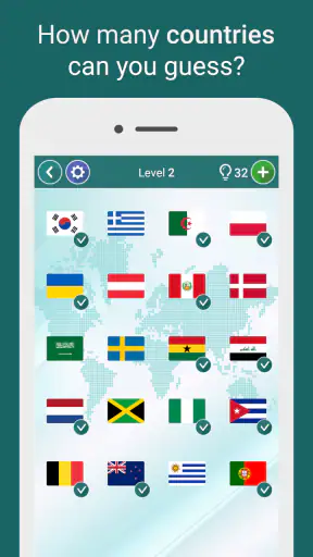 World Countries Quiz screenshot