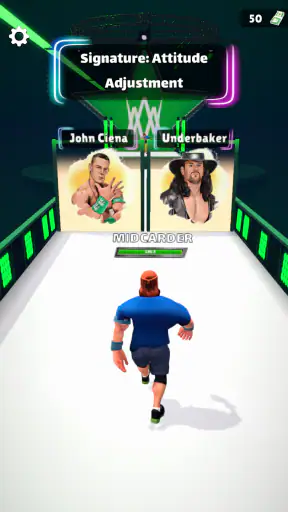 Wrestling Trivia Run: Fight screenshot