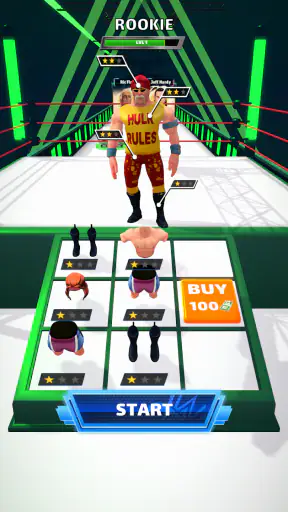 Wrestling Trivia Run: Fight screenshot