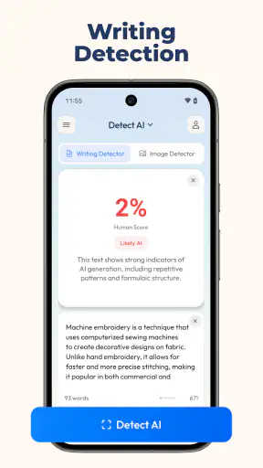 WriteHuman AI Humanizer screenshot