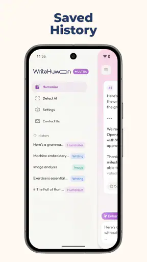 WriteHuman AI Humanizer screenshot
