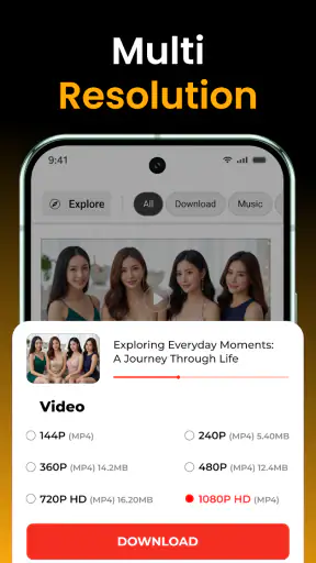 X Video Downloader - HD Player screenshot