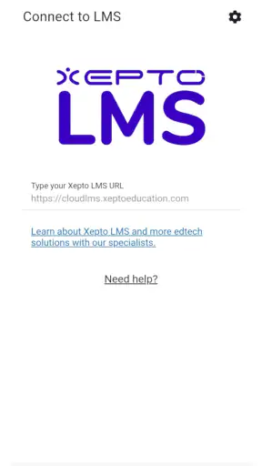 Xepto LMS screenshot