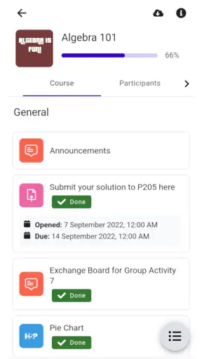 Xepto LMS screenshot