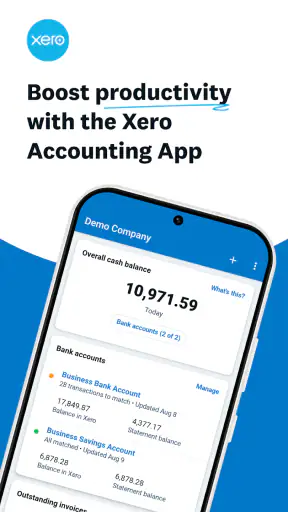 Xero Accounting for business screenshot